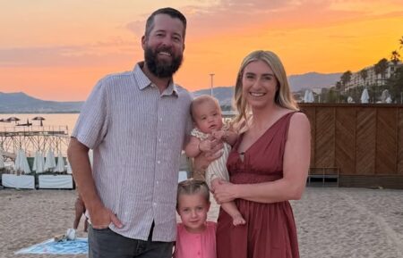 Brett Roth and Jasmine Roth wit daughters Helen and Darla, Instagram, August 20, 2025.