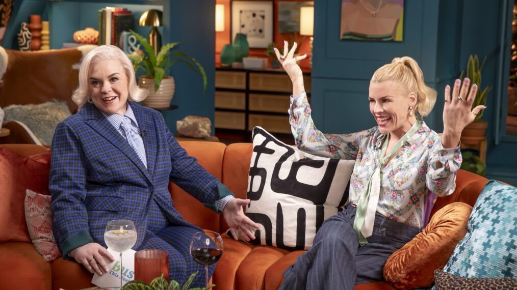 Caissie St. Onge and Busy Philipps