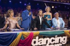 Carrie Ann Inaba, Alfonso Ribeiro, Derek Hough, Julianne Hough, and Bruno Tonioli on Season 34, Episode 4, of ABC's 'Dancing With the Stars,' October 7, 2025.