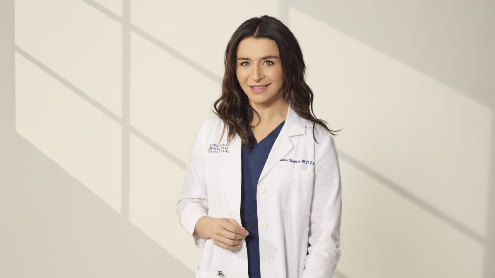 GREY’S ANATOMY - ABC's 'Grey’s Anatomy' stars Caterina Scorsone as Amelia Shepherd. (Disney/Nino Muñoz)