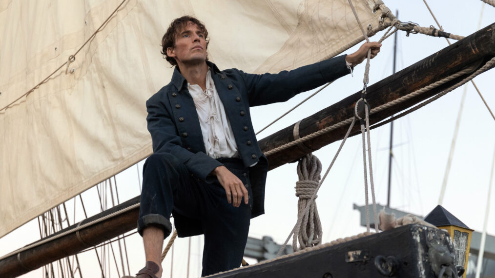 Sam Claflin as Edmond Dantès in 'The Count of Monte Cristo'