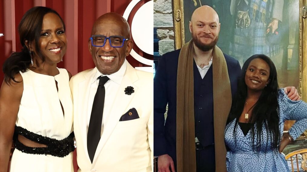 Deborah Roberts and Al Roker attend The 78th Annual Tony Awards at Radio City Music Hall on June 08, 2025 in New York City; Sylvain Gricourt and Leila Roker via Instagram, February 13, 2022.