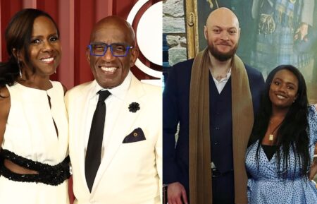 Deborah Roberts and Al Roker attend The 78th Annual Tony Awards at Radio City Music Hall on June 08, 2025 in New York City; Sylvain Gricourt and Leila Roker via Instagram, February 13, 2022.