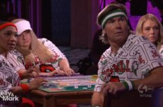 Déjà Vu, Marie Haycox, Jerry O'Connell, and Kelly Ripa on the October 31, 2025, episode of ABC's 'Live With Kelly and Mark.'