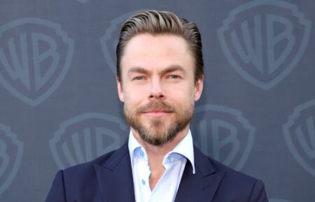 Derek Hough attends Warner Bros. Television Group's 77th Primetime Emmy Awards Nominees Celebration at Spago on September 13, 2025 in Beverly Hills, California.