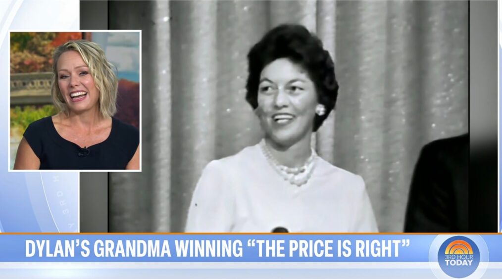 Dylan Dreyer and grandmother Doris Milke, 'Today,' NBC, October 7, 2025.
