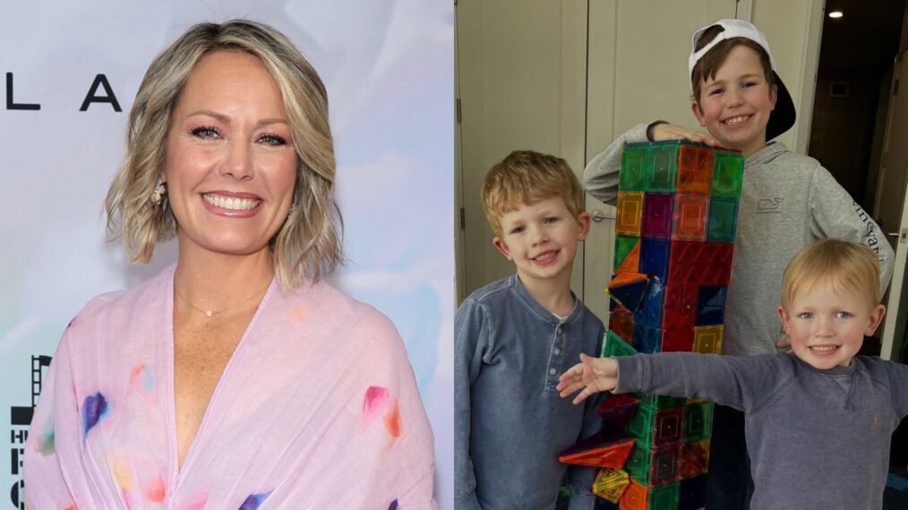Dylan Dreyer attends the Hudson River Park Friends 8th Annual Playground Committee Luncheon at Current at Chelsea Piers on March 08, 2024 in New York City; Dylan Dreyer's sons Oliver, Calvin, and Rusty, Instagram, October 23, 2025.