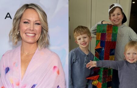 Dylan Dreyer attends the Hudson River Park Friends 8th Annual Playground Committee Luncheon at Current at Chelsea Piers on March 08, 2024 in New York City; Dylan Dreyer's sons Oliver, Calvin, and Rusty, Instagram, October 23, 2025.
