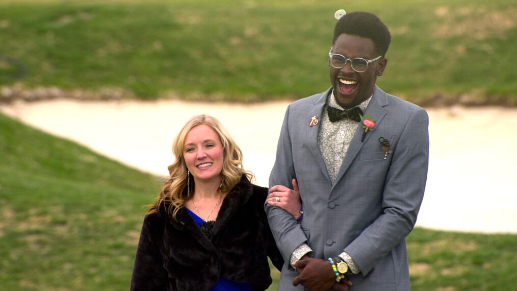 Edmond L. Harvey and teacher Jessie Welsh on Love Is Blind