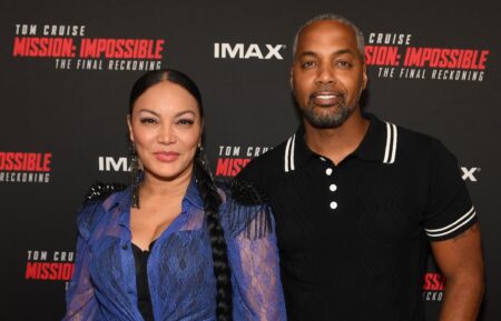Egypt Sherrod and DJ Mike Jackson attend the 
