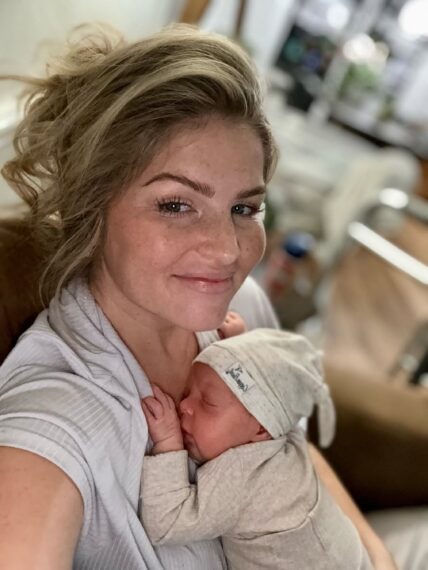 Erin Bates and son Henry, Instagram, September 25, 2025.