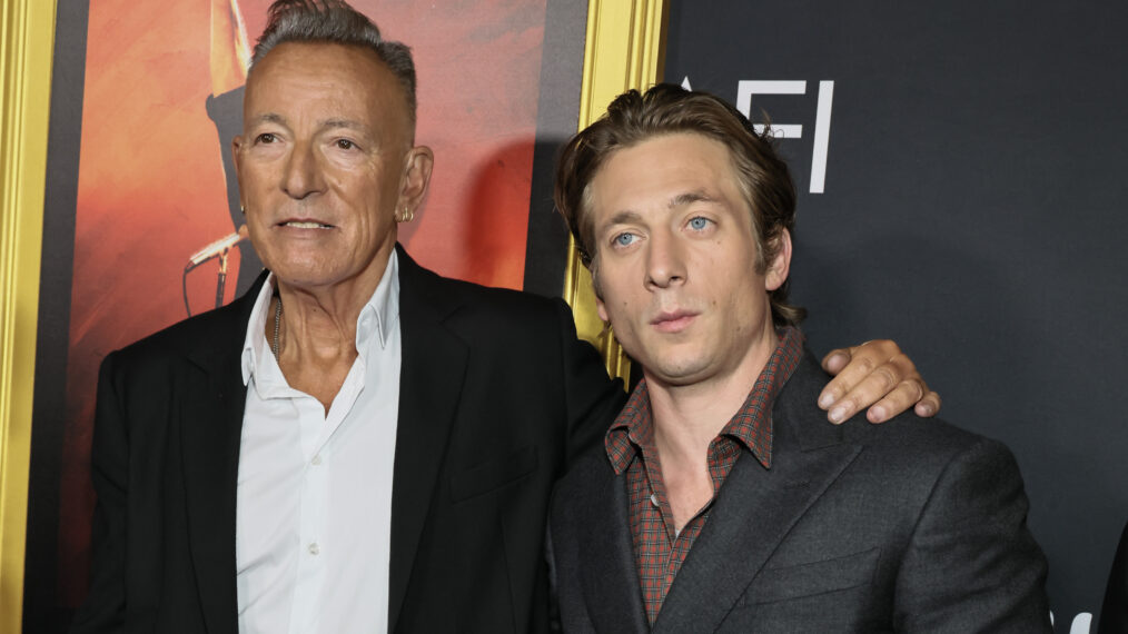 Bruce Springsteen and Jeremy Allen White