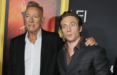 Bruce Springsteen and Jeremy Allen White