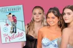 Alyvia Alyn Lind, Siena Agudong, and Florence Hunt as Grace Ivers in Swooon's Off Campus Dream Cast