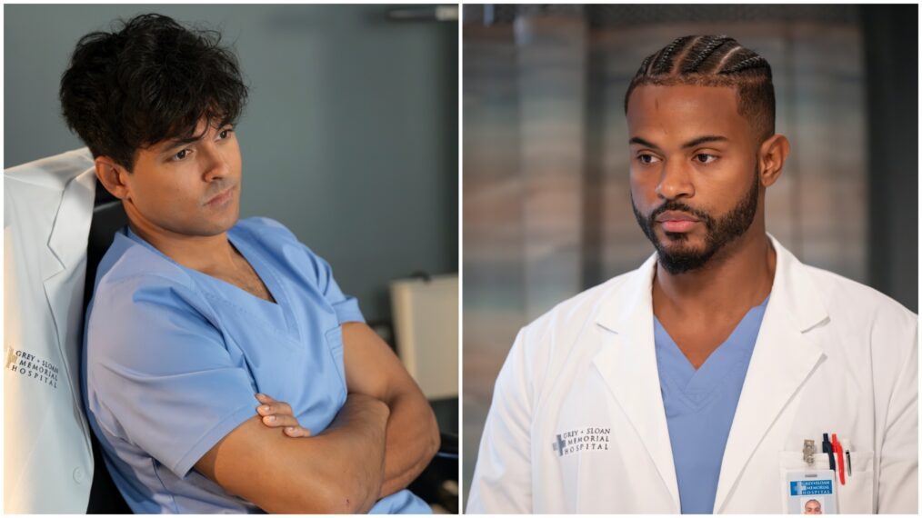 Grey's Anatomy -- NIko Terho as Lucas Adams and Trevor Jackson as Wes Bryant