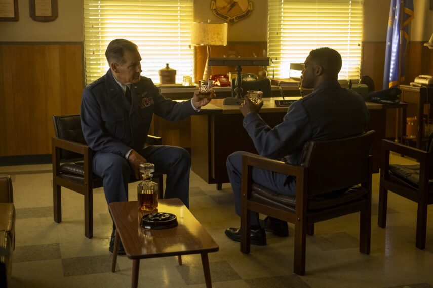 James Remar and Jovan Adepo in It Welcome to Derry