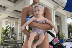 90 Day Finace's Jasmine Pineda and her daughter Matilda