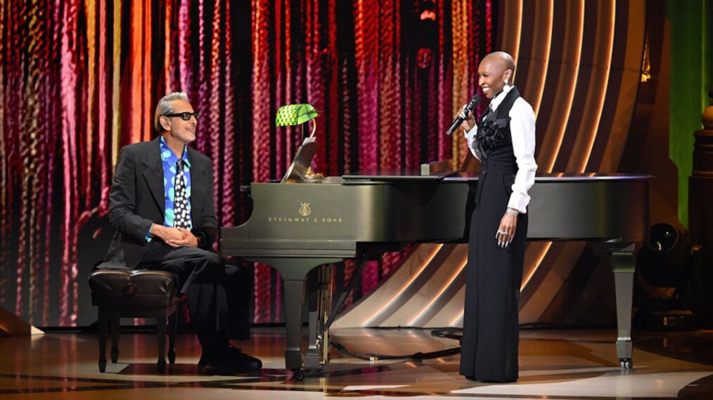Jeff Goldblum and Cynthia Erivo, NBC's 'Wicked: One Wonderful Night' concert special, November 6, 2025.