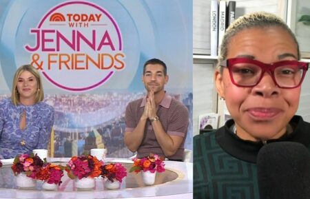 Jenna Bush Hager, Matt Rogers, and Tiffany Drummond on the October 16, 2025, episode of NBC's 'Today With Jenna & Friends.'