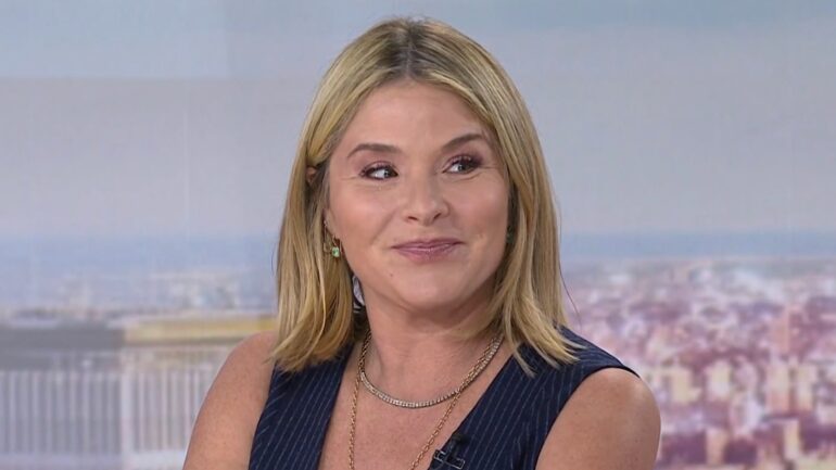 Jenna Bush Hager on the October 23, 2025, episode of NBC's 'Today With Jenna & Friends.'