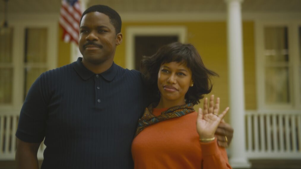 Jovan Adepo and Taylour Paige in It Welcome to Derry