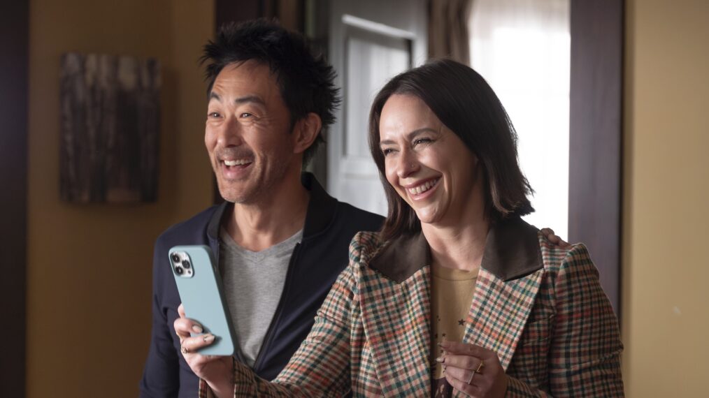 Kenneth Choi and Jennifer Love Hewitt, '9-1-1' Season 8, Episode 5, ABC, October 24, 2024.