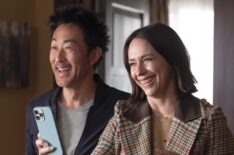 Kenneth Choi and Jennifer Love Hewitt, '9-1-1' Season 8, Episode 5, ABC, October 24, 2024.