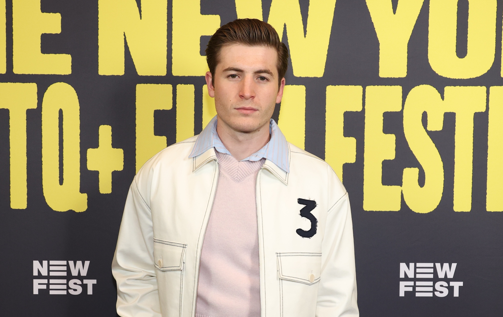 Kieron Moore attends the premiere of 