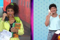 Laura Jarrett and Mario Lopez on the Friday, October 31, episode of NBC's 'Today.'