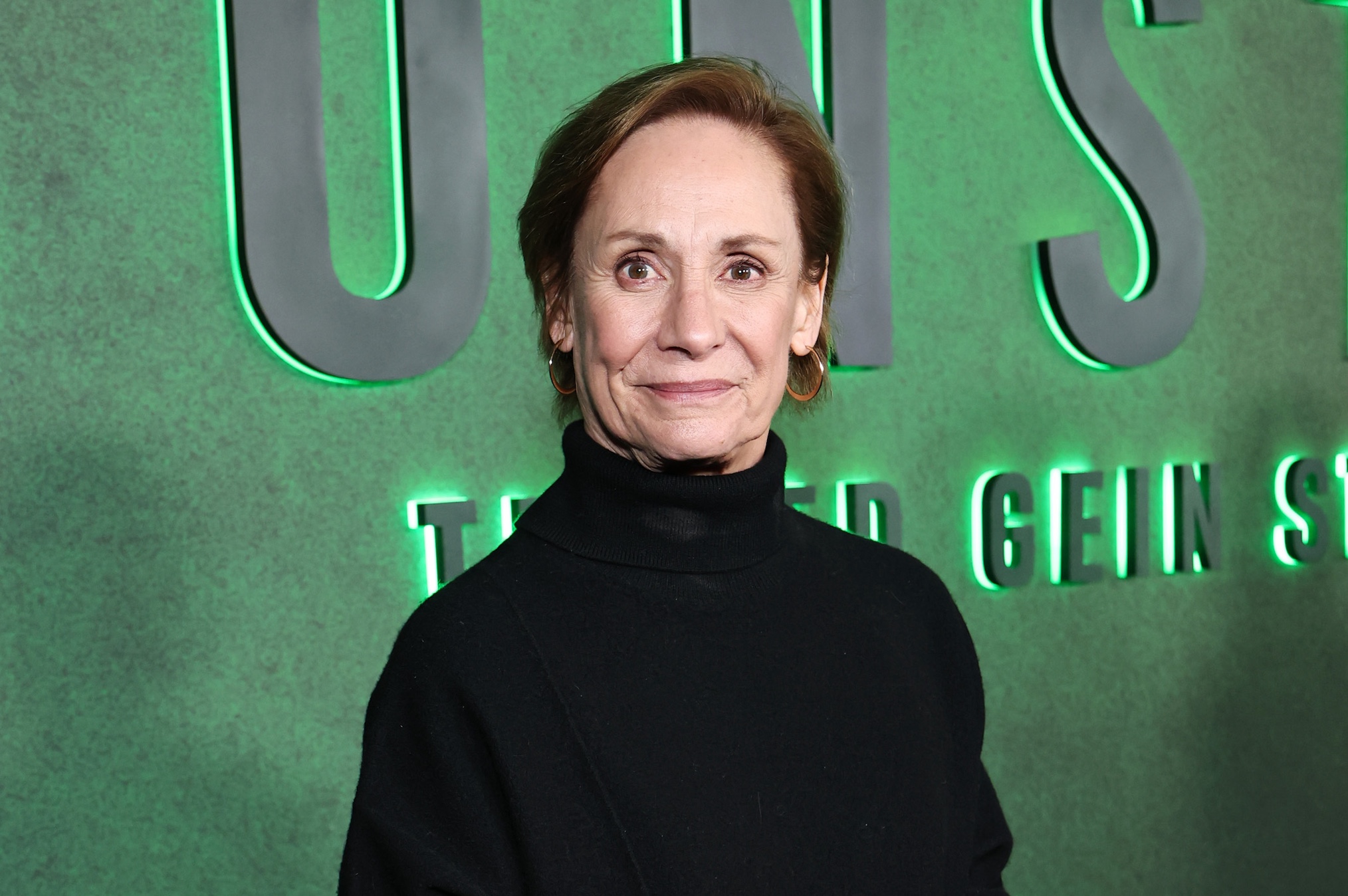 Laurie Metcalf attends the Monster: The Ed Gein Story NY Premiere at Paris Theater on September 30, 2025 in New York City.