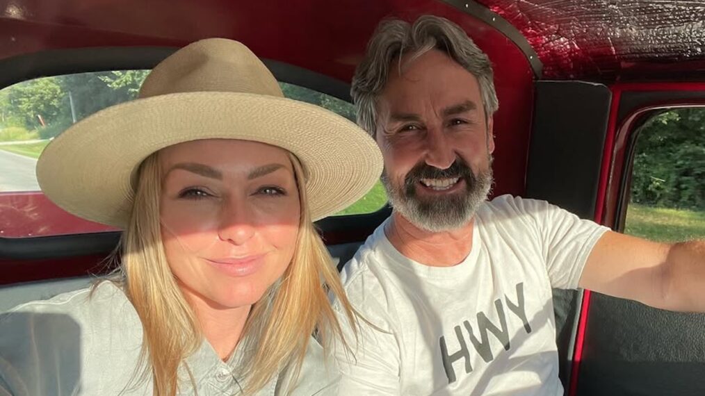 Leticia Cline and Mike Wolfe via Instagram, November 6, 2023.