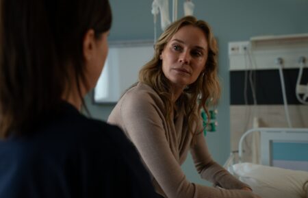 Picture Shows (L-R): Dr Liz Burgess played by (JO JOYNER) and Jess Carrisford played by (DIANE KRUGER)