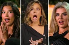 Ali Lima, Annie Lancaster, and Vanessa Lachey at the Love Is Blind Season 9 Reunion