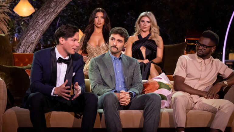 Jordan Keltner, Ali Lima, Joe Ferrucci, Annie L., Edmond L. Harvey on Love Is Blind