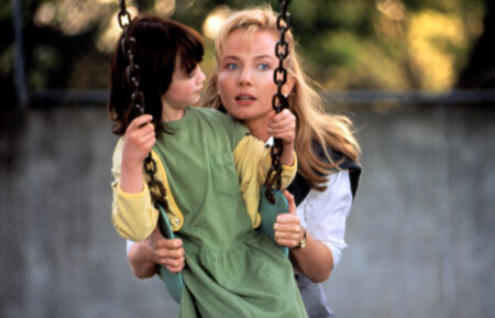 THE HAND THAT ROCKS THE CRADLE, Madeline Zima, Rebecca DeMornay, 1992,