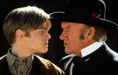 THE QUICK AND THE DEAD, Leonardo Di Caprio, Gene Hackman, 1995, (c) TriStar/courtesy Everett Collection