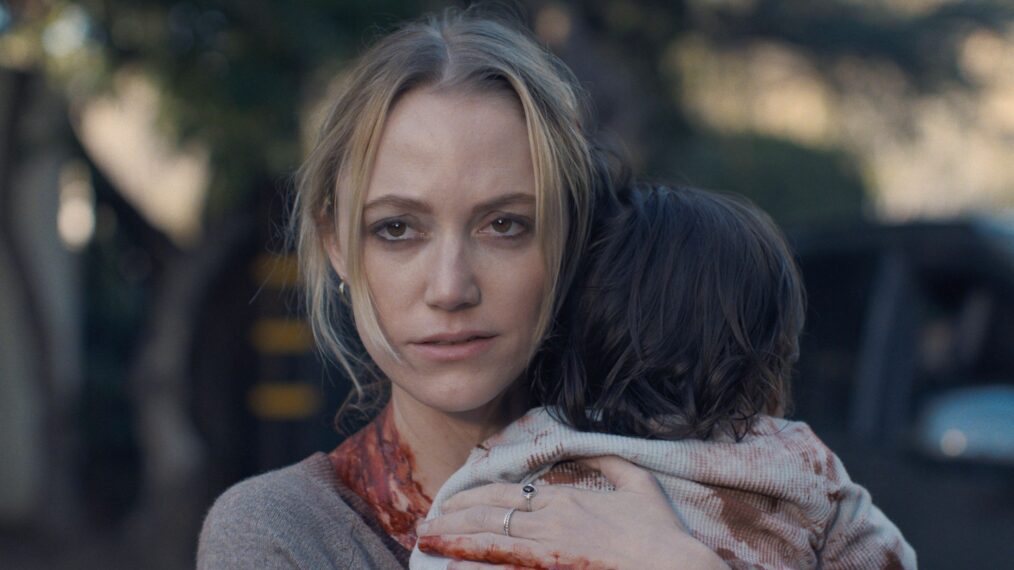 THE HAND THAT ROCKS THE CRADLE, Maika Monroe, 2025. © Hulu / Courtesy Everett Collection