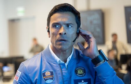 Mark Consuelos as Tripp Houser on Season 9, Episode 2, of ABC's '9-1-1,' October 16, 2025.