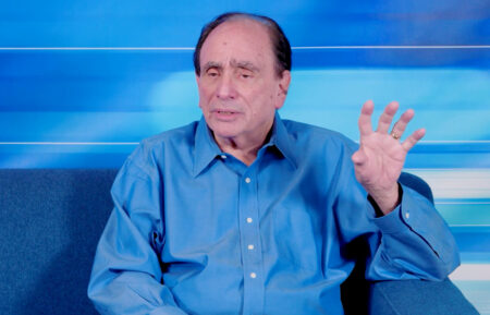 R.L. Stine at New York Comic Con/TV Insider Studio
