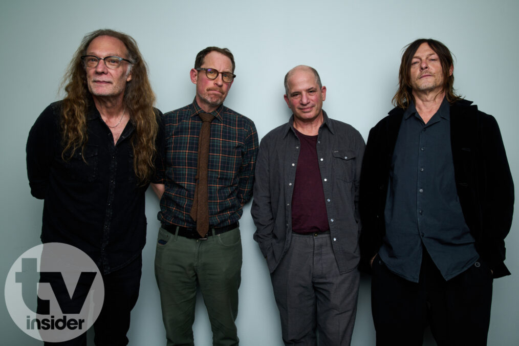 Greg Nicotero, Scott M. Gimple, David Zabel, and Norman Reedus
