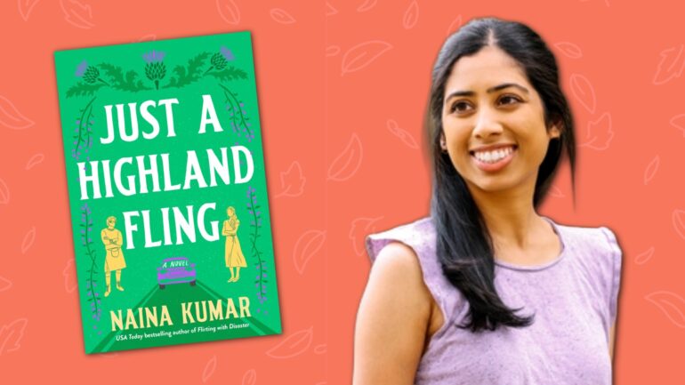 Naina Kumar, author of 'Just a Highland Fling'