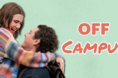 Ella Bright and Belmont Cameli as Hannah and Garrett in 'Off Campus'