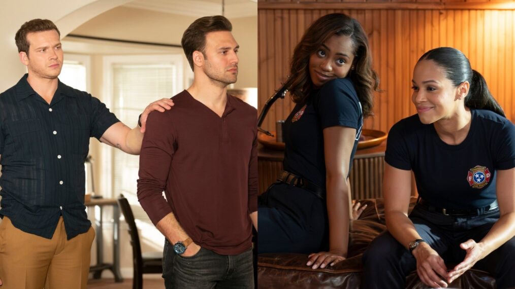 Oliver Stark and Ryan Guzman on Season 7, Episode 10, of ABC's '9-1-1'; Hailey Kilgore and Juani Feliz on Season 1, Episode 1, of ABC's '9-1-1: Nashville.'