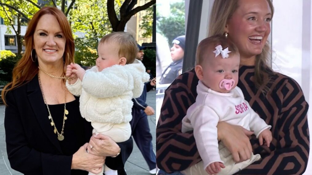 Ree Drummond and granddaughter Sofia via Instagram Story, October 27, 2025; Alex Drummond Scott and daughter Sofia on the October 28, 2025, episode of NBC's 'Today.'