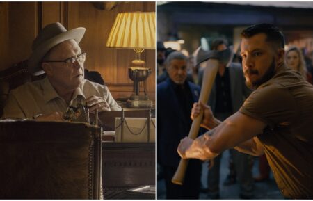 Robert Patrick and Beau Knapp in Tulsa King