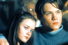 Alexis Bledel and Jared Padalecki as Rory and Dean on Gilmore Girls