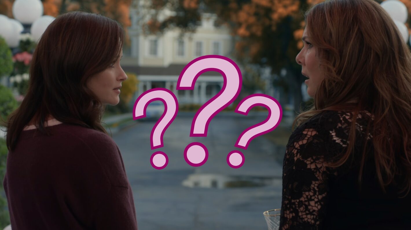 Alexis Bledel and Lauren Graham as Rory and Lorelai in Gilmore Girls A Year in the Life