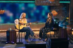 Sarah McLachlan and Kelly Clarkson on the October 7, 2025, episode of 'The Kelly Clarkson Show.'