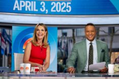 Savannah Guthrie and Craig Melvin on the April 3, 2025, episode of NBC's 'Today.'