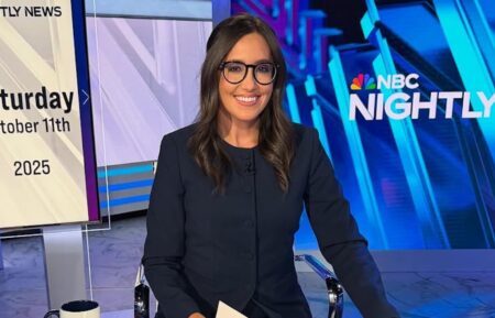 Savannah Sellers via Instagram, October 12, 2025, hosted 'NBC Nightly News' on October 11, 2025.